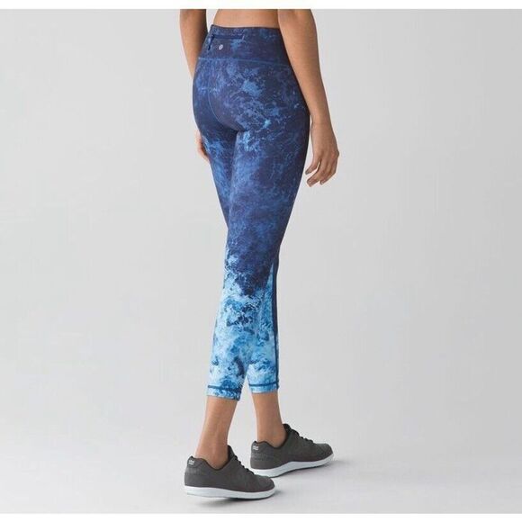 Lululemon Speed Wunder Under Tight Deep Sea 6 - Picture 2 of 16